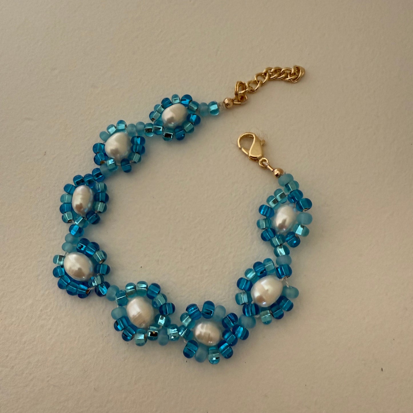 The Blue Pearl Bracelet